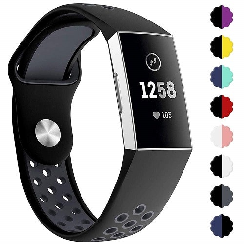 Replacement Band Soft Breathable Sport Strap For Fitbit Charge 2