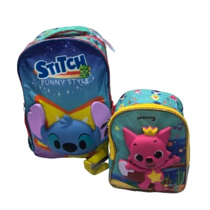 Emoji Back To School Backpack Bag With Matching Lunch Bag