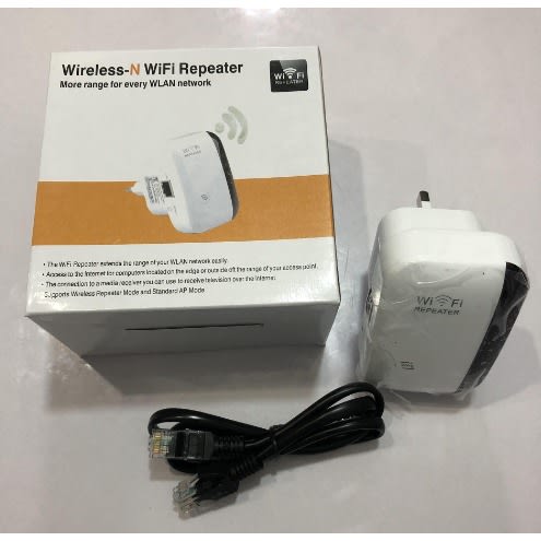 Wireless WiFi Repeater For More Range Of Your WLAN Network