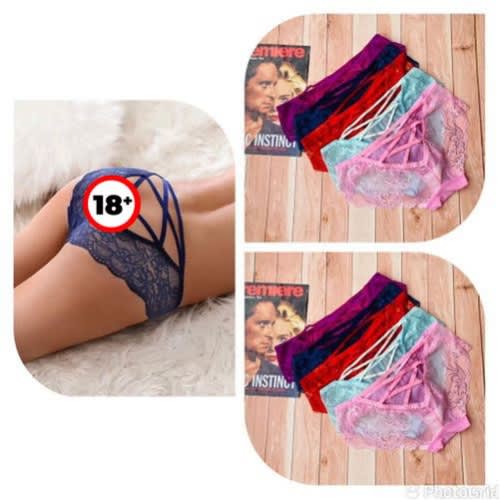 Ladies Lace Panties -6pcs