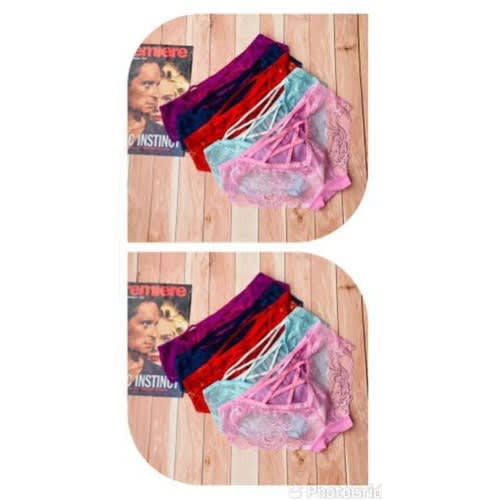 Ladies Lace Panties -6pcs
