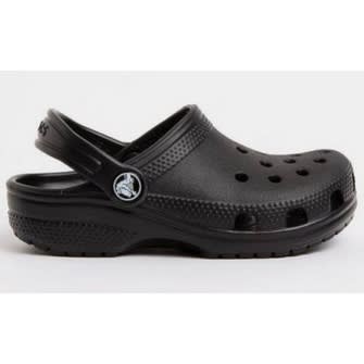 Rubber Crocs Sandals - Black
