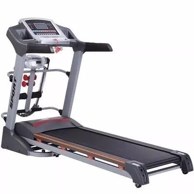 American Fitness 2hp Treadmill With Auto Incline, Integrated Speaker, Dumbbell & Massage M