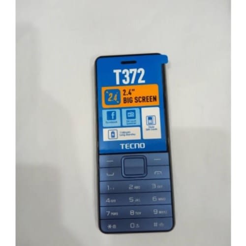 372 - Triple Sim -2.4” Screen -4MB ROM + 4MB RAM -1150maAh- FM Loud Speaker - Blue