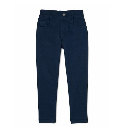 365 Kids Boys Woven Chinos Solid Pants - Navy Blue