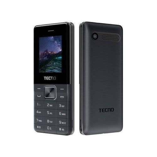 T301 Dual Sim With Camera & Torch Light, Fm Radio, Loud Speaker - Black