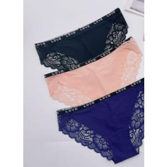 Sweet Heart Panties - Set Of 6