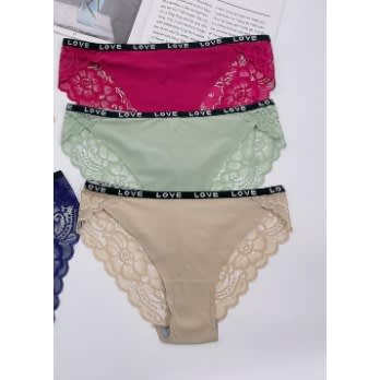 Sweet Heart Panties - Set Of 6
