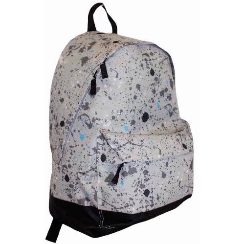 Borderline Kids Backpack/ School Bag - Grey