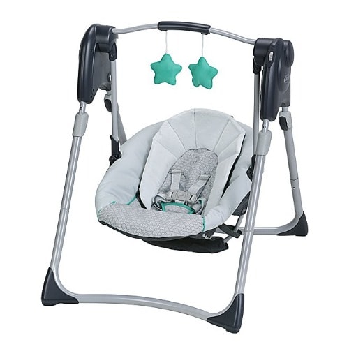 Slim Spaces Compact Baby Swing - Basin