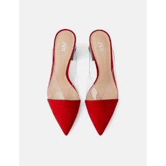 Ladies Mules - Red