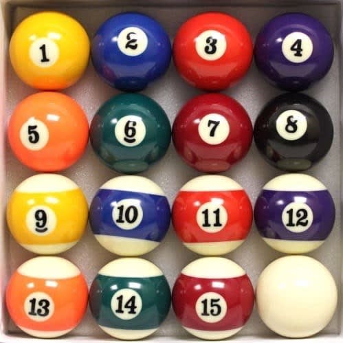 Classic Snooker Balls