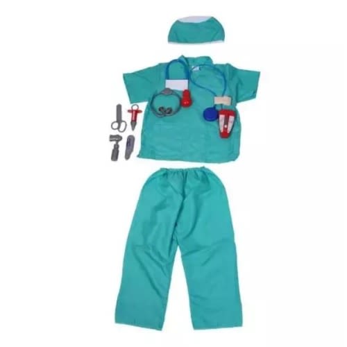Career Day Dress Up Costume For Kids - Surgeon