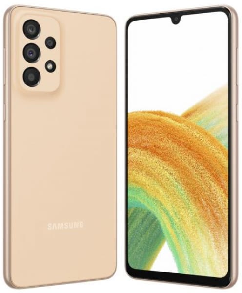 Samsung Galaxy A33 - 6.4" - 6GB Ram -128GB Rom - 5G - 5000mAh- Peach