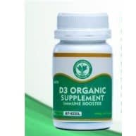 NRI - Uatd D3 Organic Supplement Immune Booster - 60 Capsules