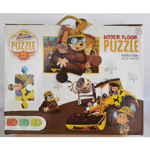 Digger Floor Puzzle