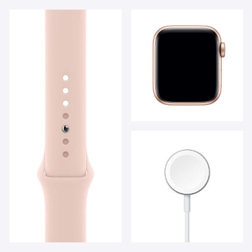 iWatch SE - GPS - 40mm - Gold Aluminum Case with Pink Sand Sport Band