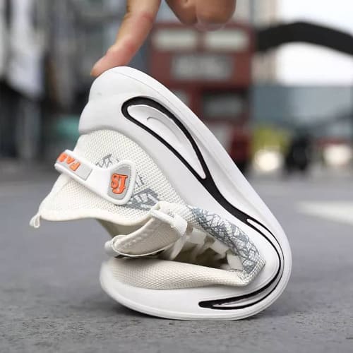 Casual Sneakers - Running Shoes -White