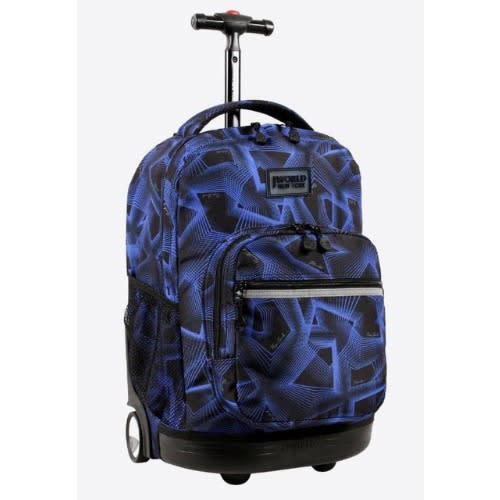 18" Disco Sunrise Rolling Backpack