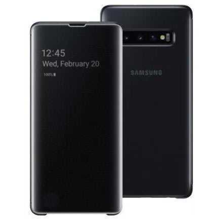Samsung Galaxy S10 Plus Complete Sensor Clear View Case Black