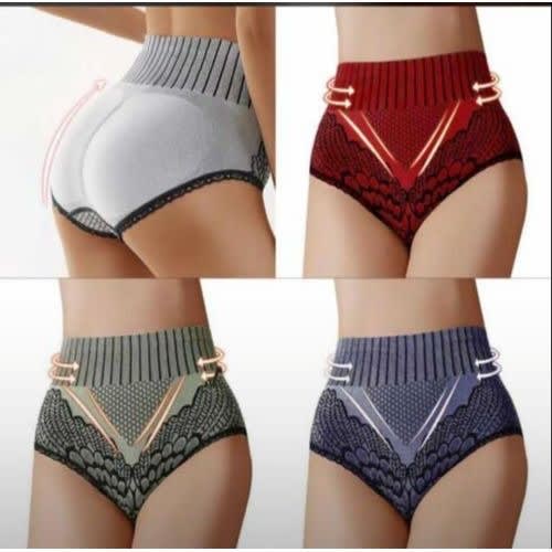 Ladies High Waist Pants 4pcs