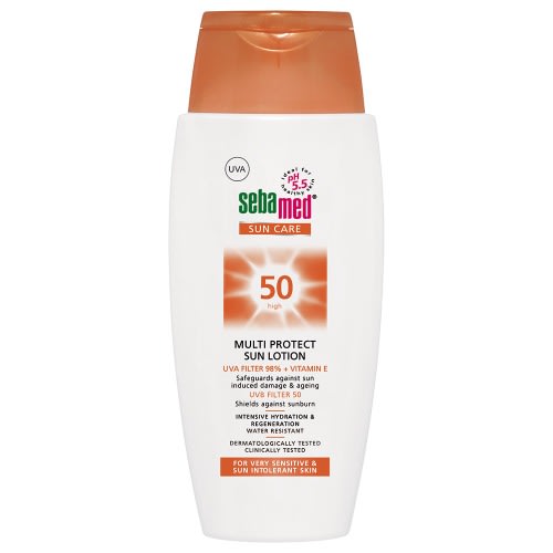 Suncare Multi Protect Sun Lotion For Very Sensitive And Sun Intolerant Skin Spf 50