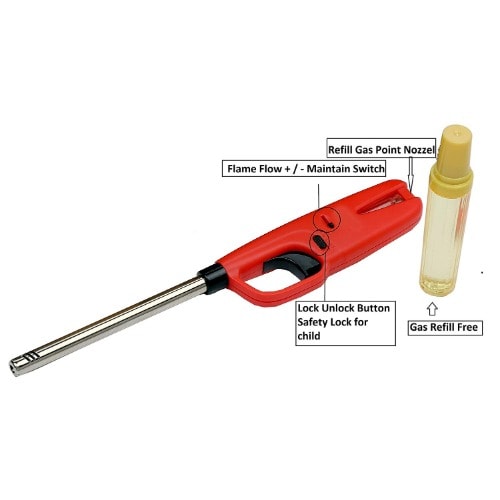 Kitchen Lighter Gas Lighter With Refill