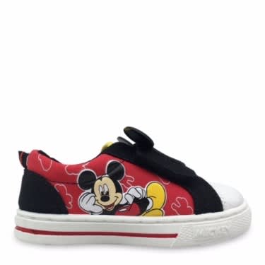 Mickey Mouse Cap Toe Casual Toddler Boys Sneaker Shoe