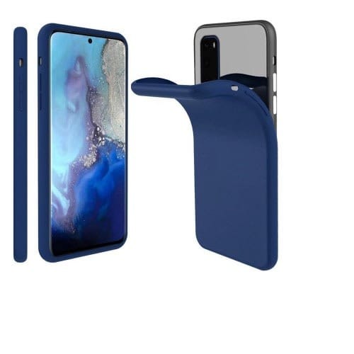 Silicon Back Case For Samsung Galaxy A51 - Blue