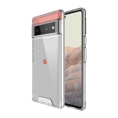Acrylic Hard Back  & Clear Case For Google Pixel 6 Pro