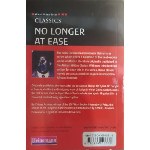 No Longer at Ease - Chinua Achebe