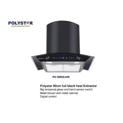 60cm Heat Digital Extractor Pv-d6021hs - Black