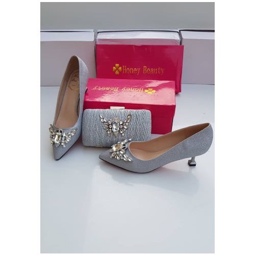 Ladies' Shoe & Matching Clutch