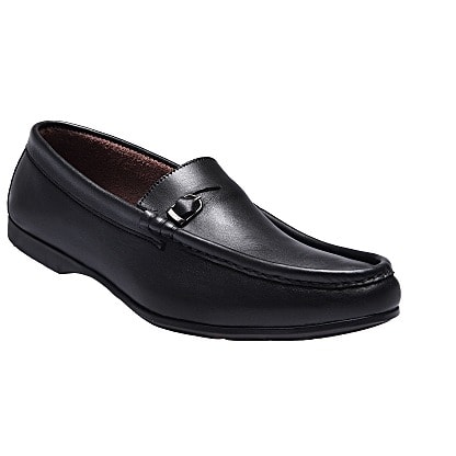 Loafers with Buckle Detail