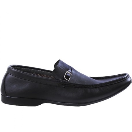 Loafers with Buckle Detail