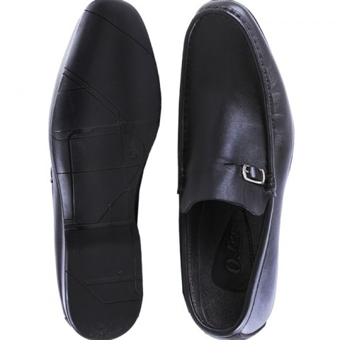 Loafers with Buckle Detail