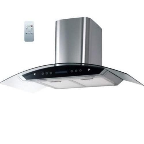 Digital Cooker Hood With Vent + Non Vent Black  (charcol Filter) With Remote Contr0l