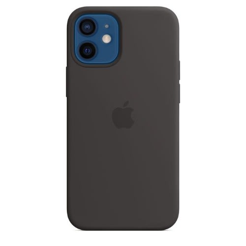 iPhone 12 Mini Silicone Back Case - Black