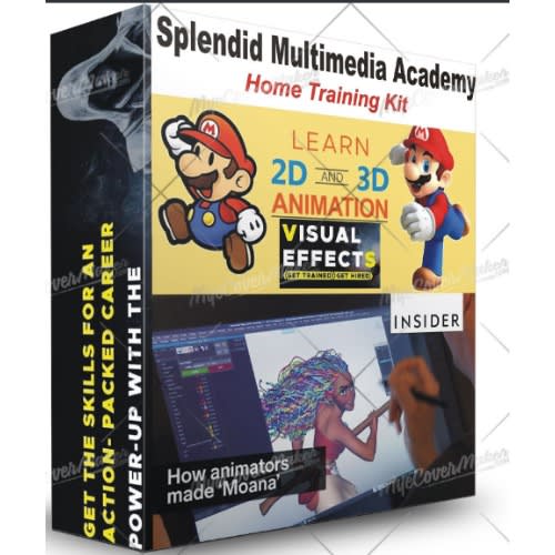 Learn 2d And 3d Animation (video Home Training Kit)