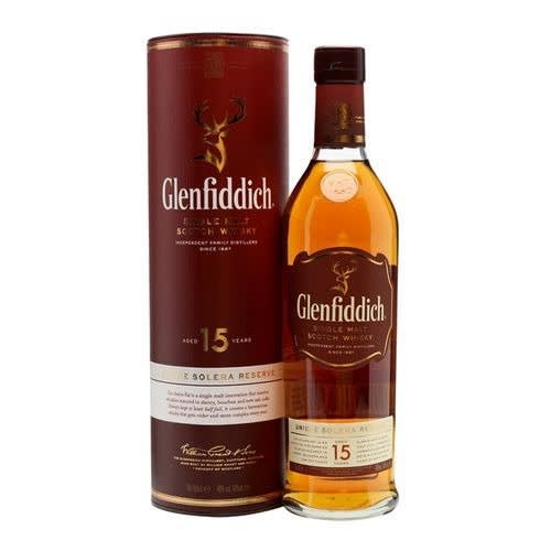 Glenfiddich Scotch Whisky - 750ml - 40%