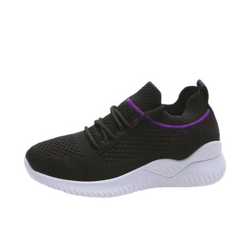 Mesh Sneakers -  Black