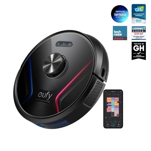 Eufy Robovac X8 - Robot Vacuum With Ipath Laser Navigation - Twin-turbine Technology