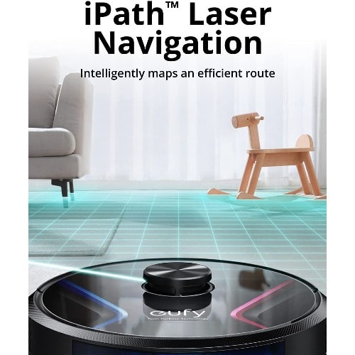 Eufy Robovac X8 - Robot Vacuum With Ipath Laser Navigation - Twin-turbine Technology