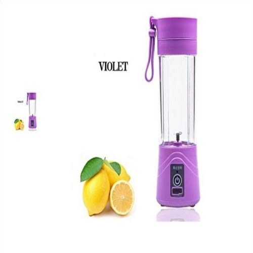 Portable Rechargeable USB Juice Blender - Purple