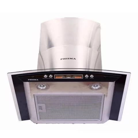 60cm Curved Glass Rangehood