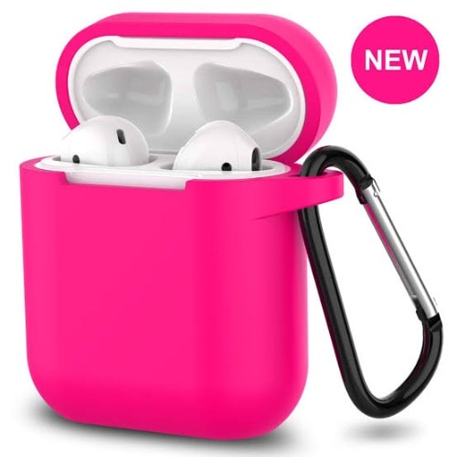 Silicone  Case For Airpods 1/2 - Pink