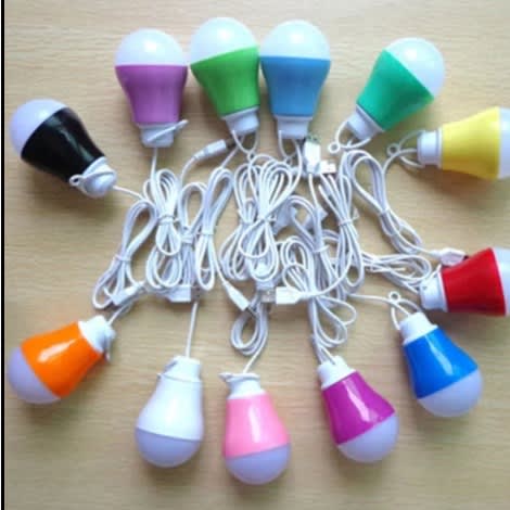 Usb Led Dc Bulb 5w With Double Terminal 4pcs