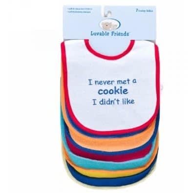 Luvable Friends Bibs - Pack Of 5