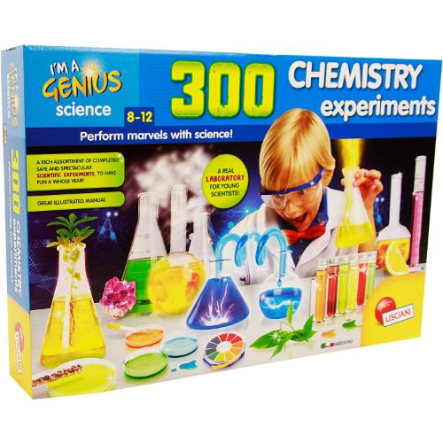 Lisciani 300 Chemistry Experiments Laboratory Kit
