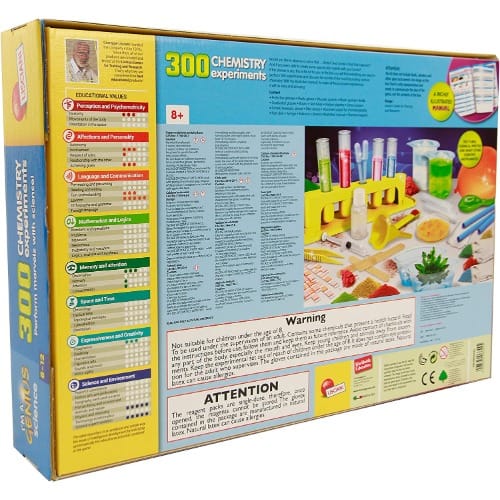 Lisciani 300 Chemistry Experiments Laboratory Kit